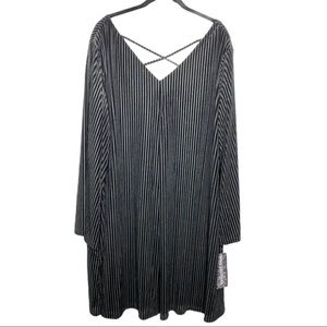 Nina Leonard Black Dress 3X